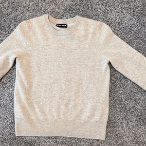 Halara 100% Cashmere sweater in Beige, size XS